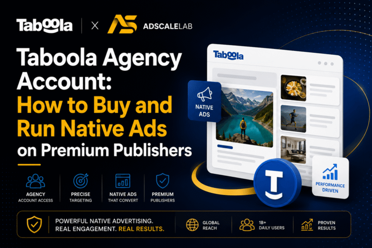 Why Choose AdScaleLab Taboola Agency for Native Advertising Campaigns