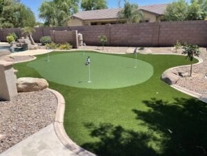Putting Green Installation Mesa AZ: Create Your Own Backyard Golf Experience